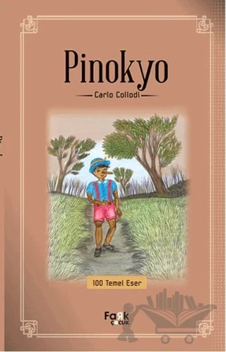 Pinokyo – Carlo Collodi – Fark Yayınları kitap kapağı