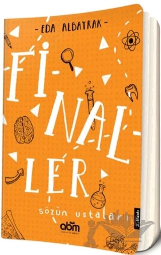Finaller - Sözün Ustaları – Eda Albayrak – Abm Yayınevi kitap kapağı