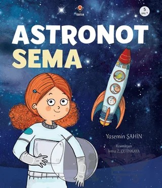 Astronot Sema – Yasemin Şahin – TÜBİTAK Yayınları kitap kapağı