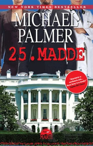 25. Madde – Michael Palmer – Martı Yayınları kitap kapağı