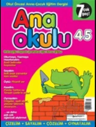 Anaokulu Sayı: 45 Anne-Çocuk Eğitim Dergisi – Boyut Yayın Grubu kitap kapağı