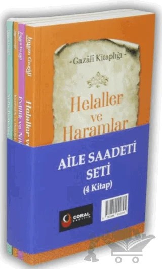 İmam Gazali - Aile Saadeti Seti (4 Kitap) – İmam Gazali – Coral Dağıtım kitap kapağı