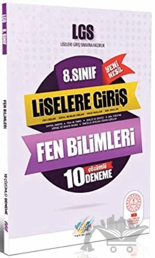 8. Sınıf LGS Fen Bilimleri 10 Çözümlü Deneme – Kolektif – Fdd Yayınları kitap kapağı