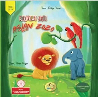 Kırmızı Saçlı Aslan Zozo – Gökçe Yavuz – Cağaloğlu Yayınevi kitap kapağı