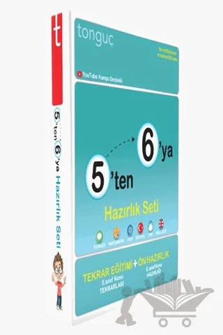 5'ten 6'ya Hazırlık Seti – Kolektif – Tonguç Akademi kitap kapağı