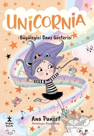 Unicornia - Büyüleyici Dans Gösterisi – Ana Punset – Doğan Çocuk kitap kapağı