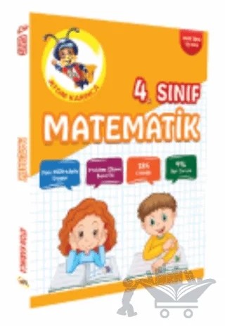 Atom Karınca 4. Sınıf Matematik – Kolektif – Atom Karınca Yayınları kitap kapağı