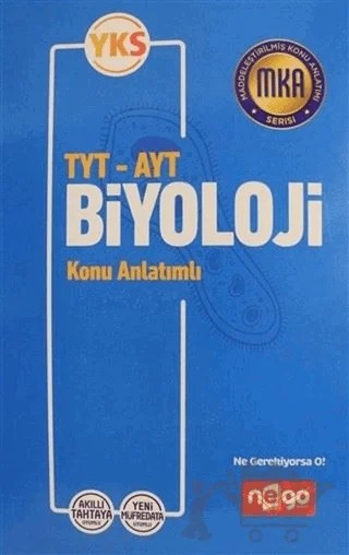TYT - AYT - YKS Biyoloji Konu Anlatımlı – Kolektif – Nego Yayınları kitap kapağı