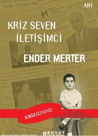 Kriz Seven İletişimci – Ender Merter – Boyut Yayın Grubu kitap kapağı