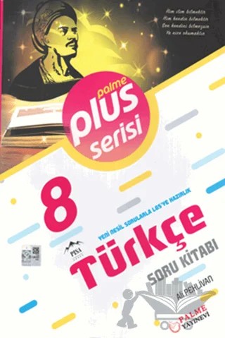 Palme 8. Sınıf Plus Serisi Türkçe Soru Kitabı – Kolektif, Ali Pehlivan – Palme Yayınları kitap kapağı