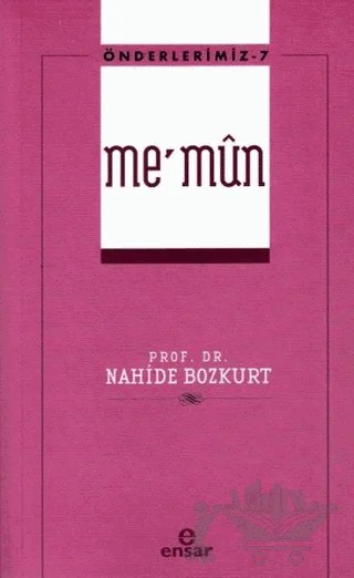 Me’mün – Adnan Demircan – Ensar Neşriyat kitap kapağı