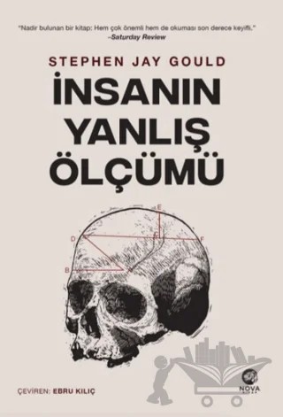 İnsanın Yanlış Ölçümü – Stephen Jay Gould – Nova Kitap kitap kapağı