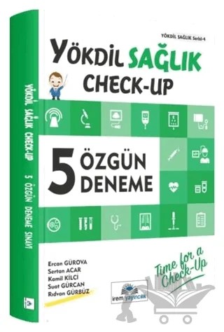 YÖKDİL Sağlık Check Up 5 Özgün Deneme YDS – Kolektif – İrem Yayıncılık kitap kapağı