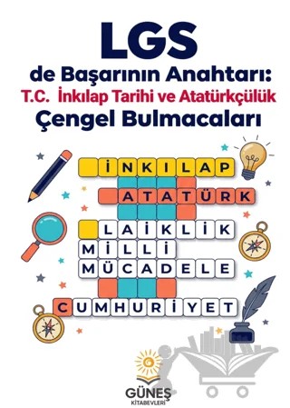 T.C.İnkılap Tarihi ve Atatürkçülük Çengel Bulmacaları – Kolektif – Güneş Kitabevleri Yayınları kitap kapağı