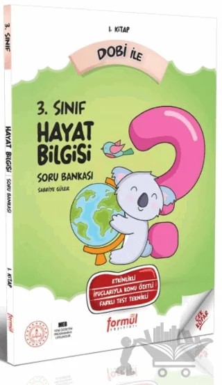 DOBİ 3. Sınıf Hayat Bilgisi Soru Bankası – Sabriye Şakar – Formül Yayınları kitap kapağı