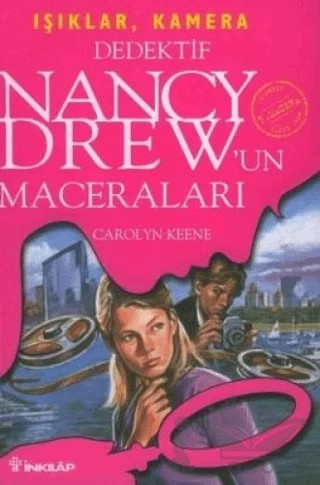 Dedektif Nancy Drew’un Maceraları 5: Işıklar, Kamera – Carolyn Keene – İnkılap Kitabevi kitap kapağı