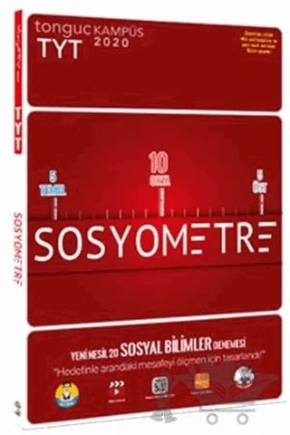 TYT Sosyometre Yeni Nesil 10 Sosyal Bilimler Denemesi – Kolektif – Tonguç Akademi kitap kapağı