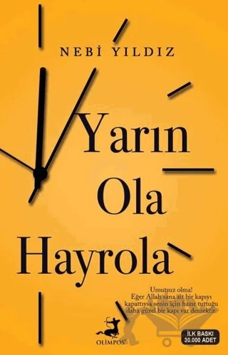 Yarın Ola Hayrola – Nebi Yıldız – Olimpos Yayınları kitap kapağı