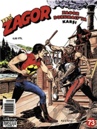 Yeni Zagor Sayı: 73 Zagor Dokumacıya Karşı – Lal Kitap kitap kapağı