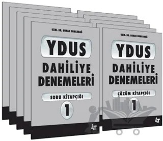 YDUS Dahiliye Denemeleri – Burak Dumludağ – 4T Yayınları kitap kapağı