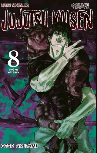 Jujutsu Kaisen 8. Cilt – Gege Akutami – Gerekli Şeyler Yayıncılık kitap kapağı