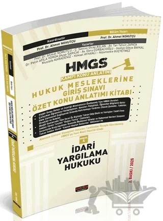 HMGS Özet Konu Anlatımı İdari Yargılama Hukuku – Ahmet Nohutçu – Savaş Yayınevi kitap kapağı