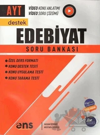 AYT Türk Dili ve Edebiyatı Destek Soru Bankası – Hasan Özdemir, Mustafa Efeoğlu – ENS Yayınları kitap kapağı
