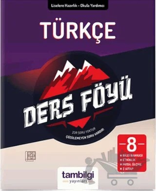 8. Sınıf Türkçe Konu Özetli Soru Bankası – Kolektif – Tambilgi Yayınları kitap kapağı