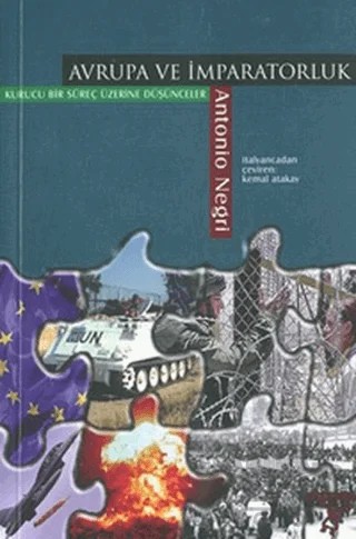 Avrupa ve İmparatorluk – Antonio Negri – Otonom Yayıncılık kitap kapağı