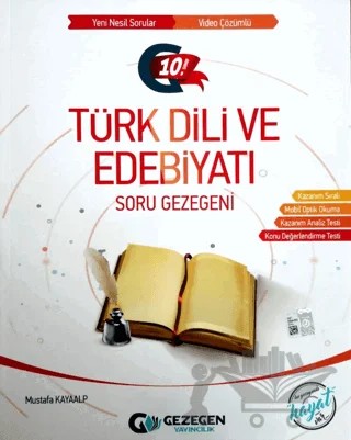 10. Sınıf Türk Dili ve Edebiyatı Soru Gezegeni – Mustafa Kayaalp – Gezegen Yayıncılık kitap kapağı