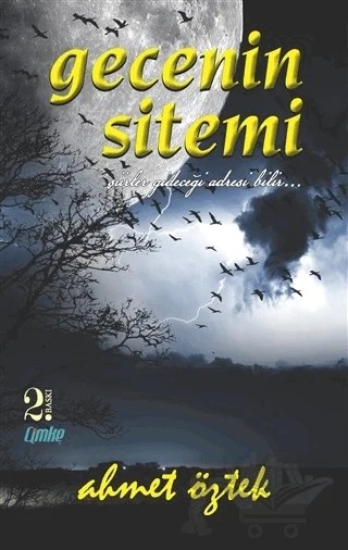 Gecenin Sitemi – Ahmet Öztek – Çimke Yayınevi kitap kapağı