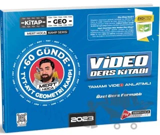 2023 60 Günde Geometri TYT-AYT Geometri Kampı Video Ders Kitabı EKO – Mert Hoca – Mert Hoca Yayınları kitap kapağı