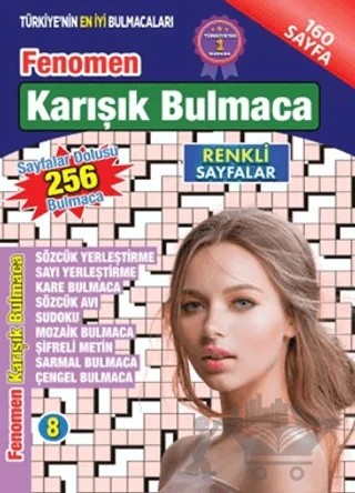 Fenomen Karışık Bulmaca 8 – Kolektif – Maxi Yayıncılık kitap kapağı