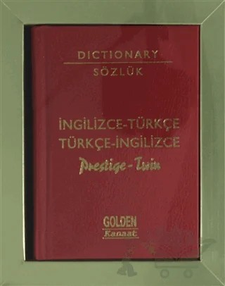 İngilizce-Türkçe, Türkçe-İngilizce Sözlük – Kolektif – Kanaat Yayınları kitap kapağı