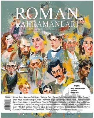 Roman Kahramanları Sayı: 60 Ekim - Aralık 2024 – Roman Kahramanları Dergisi kitap kapağı