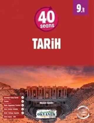 9. Sınıf 40 Seans Tarih – Hüseyin Gündüz – Okyanus Yayınları kitap kapağı