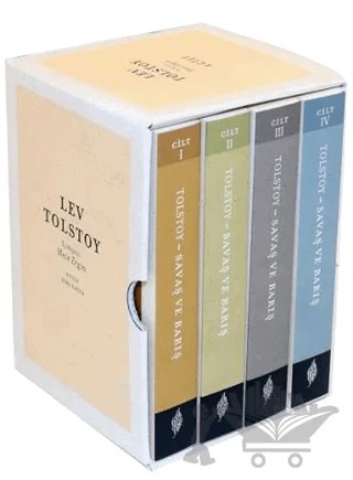 Savaş ve Barış (4 Cilt Takım) – Lev Nikolayeviç Tolstoy – Yordam Edebiyat kitap kapağı
