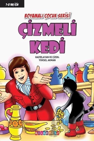 Çizmeli Kedi – Yüksel Akman – Bilgeoğuz Yayınları kitap kapağı