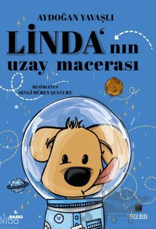 Linda'nın Uzay Macerası - Linda'nın Maceraları 2 – Aydoğan Yavaşlı – Nova Kids kitap kapağı