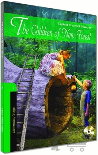 İngilizce Hikaye The Children Of New Forest - Sesli Dinlemeli – Captain Marryat – Kapadokya Yayınları kitap kapağı