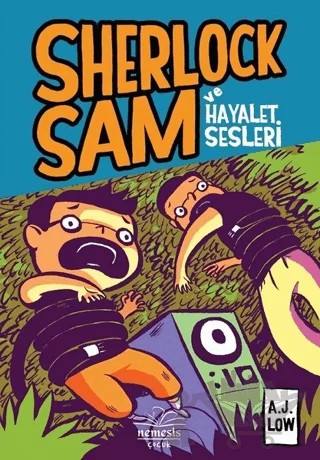 Sherlock Sam ve Hayalet Sesleri – Adan Jimenez, A.J Low, Felicia Low-Jimenez – Nemesis Kitap kitap kapağı