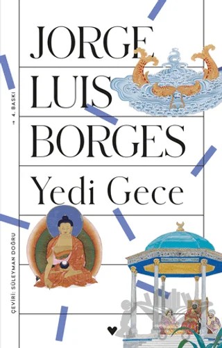 Yedi Gece – Jorge Luis Borges – Can Yayınları kitap kapağı
