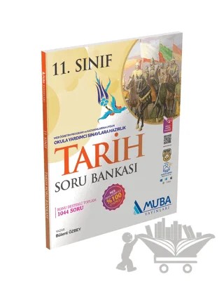 11. Sınıf Tarih Soru Bankası – Bülent Özbey – Muba Yayınları kitap kapağı
