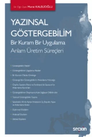Yazınsal Göstergebilim – Murat Kalelioğlu – Seçkin Yayıncılık kitap kapağı