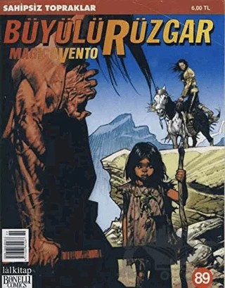 Büyülü Rüzgar Sayı: 89 Sahipsiz Topraklar – Lal Kitap kitap kapağı