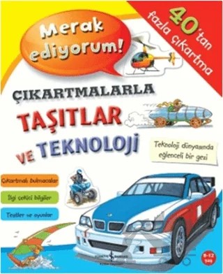Çıkartmalarla Taşıtlar ve Teknoloji – Kolektif – İş Bankası Kültür Yayınları kitap kapağı