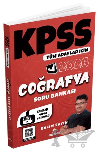 2026 KPSS Coğrafya Soru Bankası Çözümlü – Kazım Sayın – Dizgi Kitap kitap kapağı