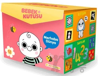Bebek Kutusu - Merhaba Dünya! (Bebeğimin İlk Kutusu) – Kolektif – Bi Kutu Oyun kitap kapağı