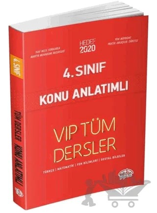4. Sınıf VİP Tüm Dersler Konu Anlatımlı – Kolektif – Editör Yayınevi kitap kapağı