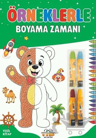 Örneklerle Boyama Zamanı - Yeşil Kitap